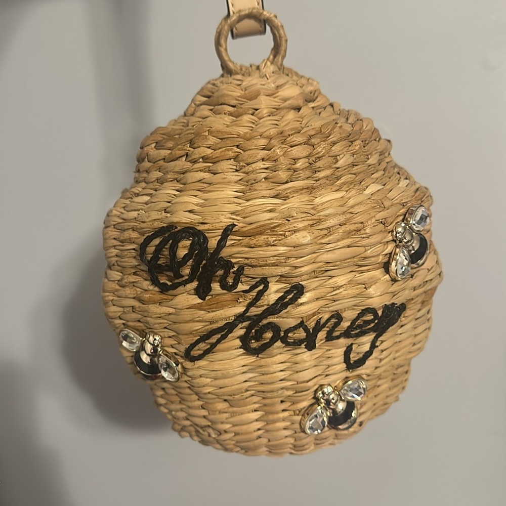 Kate spade down the rabbit hole bees oh honey beehive bag